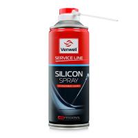 Venwell Смазка силиконовая SiliconSpray 500мл(аэрозоль)